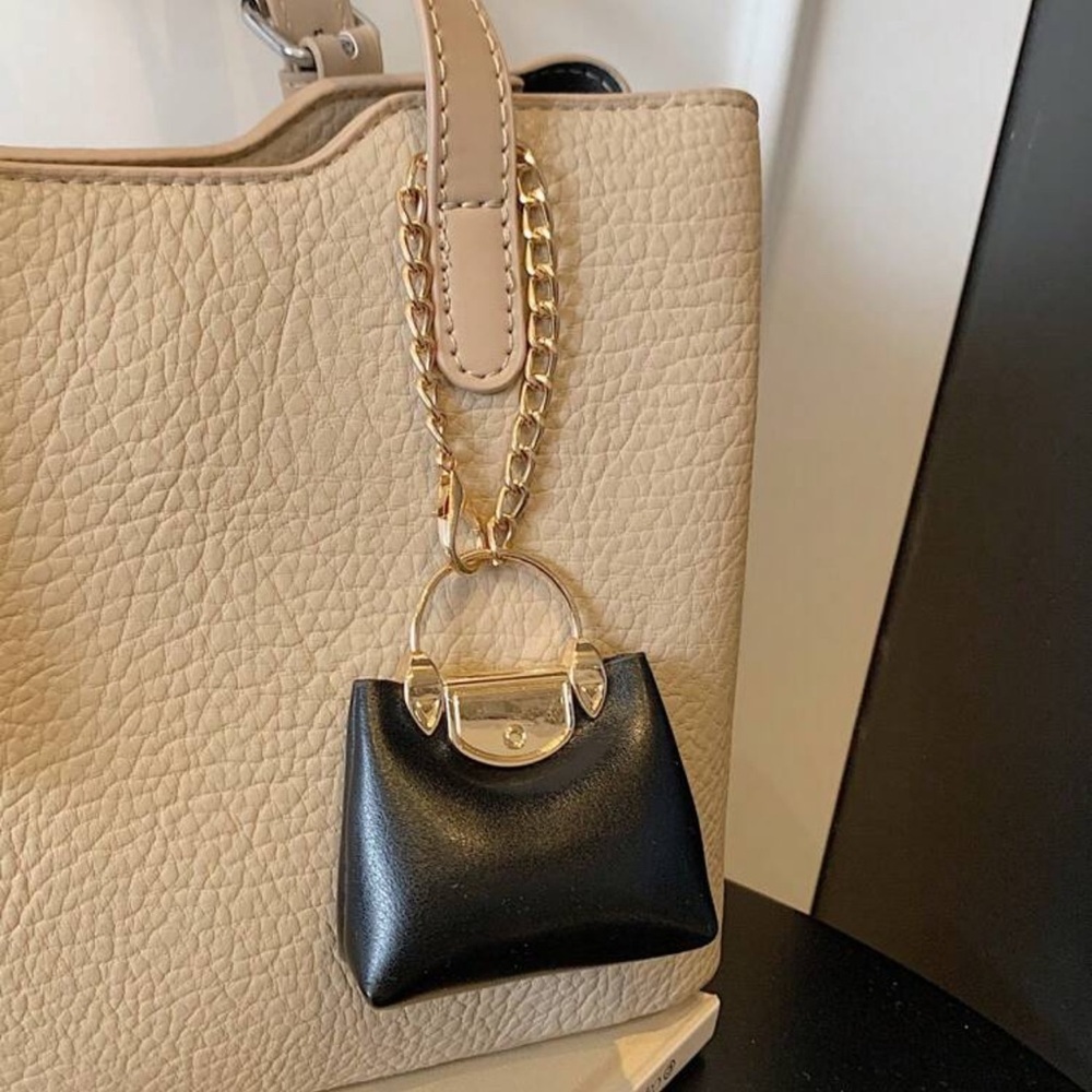 Black Purse Bag Charm
